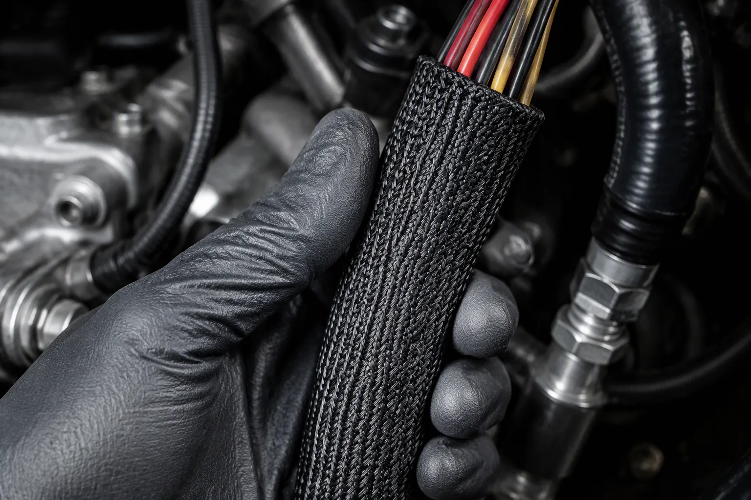 expandable braided sleeving