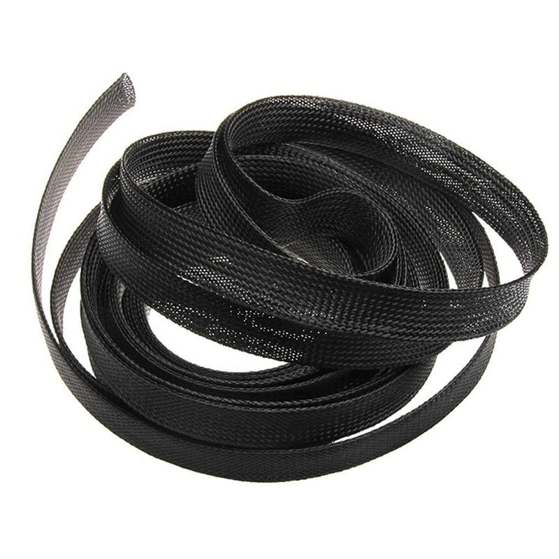 Clean Cut Expandable Braided Cable Sleeving MJ Cable Protection Sleeve