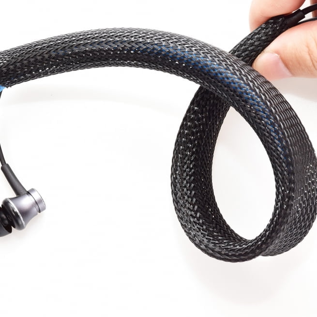 PPS Expandable Braided Wire Sleeving MJ Cable Protection Sleeve