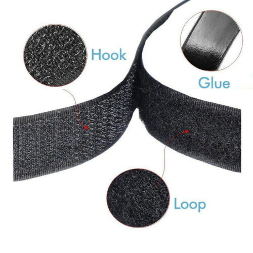 Sticky back hook and loop