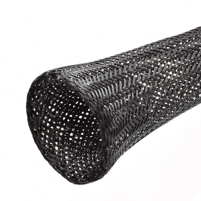 PPS Expandable Braided Wire Sleeving MJ Cable Protection Sleeve