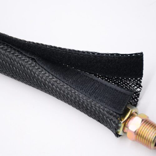 hook and loop braided cable sleeving