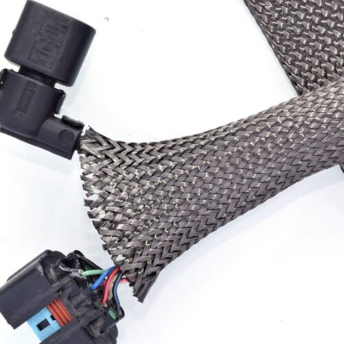 Carbon braided mesh loom