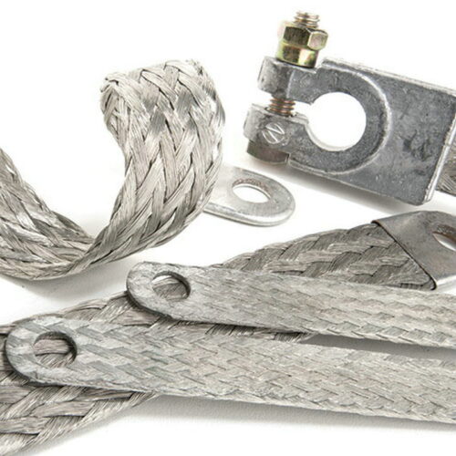 Metal EMI braided cable shielding sleeve