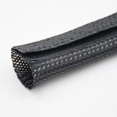 hook and loop braided sleeving