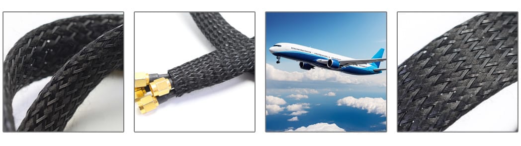 Noise Reduction Braided Cable Sleeving