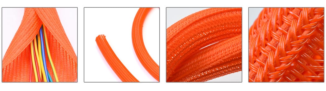orange braided wrap