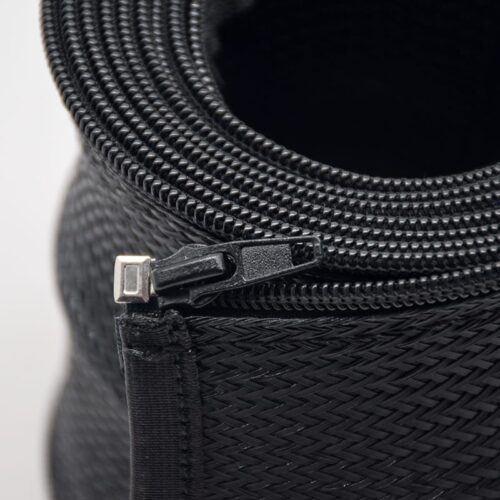 zipper braided sleeving