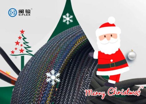 merry chrismas picture braided sleeve