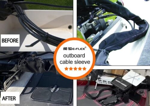 outboard cable sleeve