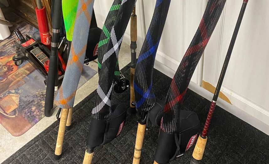 fishing rod sleeves cover