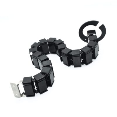 Desk quad entry wire organizer