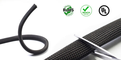 600°C Resin Saturated Fiberglass Sleeving