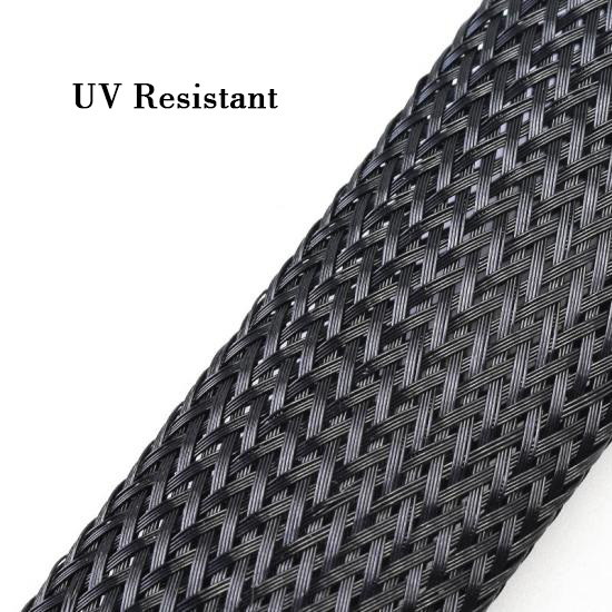 UV Resistant braided sleeve